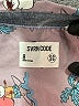 Sovereign Code Print Pink Long Sleeve Button-Down Shirt Size 8 - photo 3