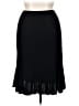 misook 100% Acrylic Solid Black Formal Skirt Size XL - photo 2