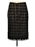 Robert Rodriguez 100% Polyester Tweed Black Formal Skirt Size 6 - photo 2