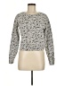 Hollister Animal Print Ivory Pullover Sweater Size M - photo 1