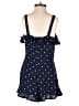 She + Sky 100% Polyester Polka Dots Blue Romper Size S - photo 2