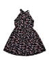 PatPat 100% Polyester Floral Black Dress Size 6 - 7 - photo 1