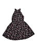 PatPat 100% Polyester Floral Black Dress Size 6 - 7 - photo 2