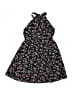 PatPat 100% Polyester Floral Black Dress Size 6 - 7 - photo 2