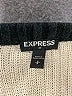 Express Outlet Chevron-herringbone Black Pullover Sweater Size S - photo 7