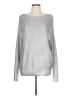 INC International Concepts Metallic Silver Pullover Sweater Size L - photo 1