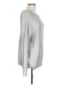 INC International Concepts Metallic Silver Pullover Sweater Size L - photo 4