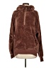 Express One Eleven 100% Polyester Brown Fleece Size S - photo 1