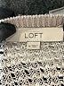 Ann Taylor LOFT Metallic Silver Pullover Sweater Size M - photo 7