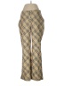 Cider Argyle Gold Casual Pants Size M - photo 1