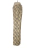 Cider Argyle Gold Casual Pants Size M - photo 5