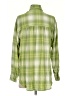 Pilcro Plaid Green Long Sleeve Button-Down Shirt Size XS - photo 2