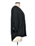 metaphor 100% Polyester Black 3/4 Sleeve Blouse Size L - photo 4