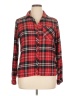 Ci Sono Plaid Red Long Sleeve Blouse Size XL - photo 1