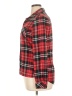 Ci Sono Plaid Red Long Sleeve Blouse Size XL - photo 5