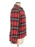 Ci Sono Plaid Red Long Sleeve Blouse Size XL - photo 4