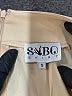 Sabo 100% Polyester Ivory Casual Pants Size S - photo 7