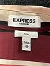 Express 100% Polyester Color Block Pink Sleeveless Blouse Size XS - photo 7