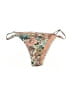 Unbranded Floral Tan Swimsuit Bottoms Size XS (estimated) - photo 1