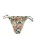 Unbranded Floral Tan Swimsuit Bottoms Size XS (estimated) - photo 2