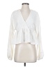 Wilfred 100% Polyester Ivory Long Sleeve Blouse Size XS - photo 1