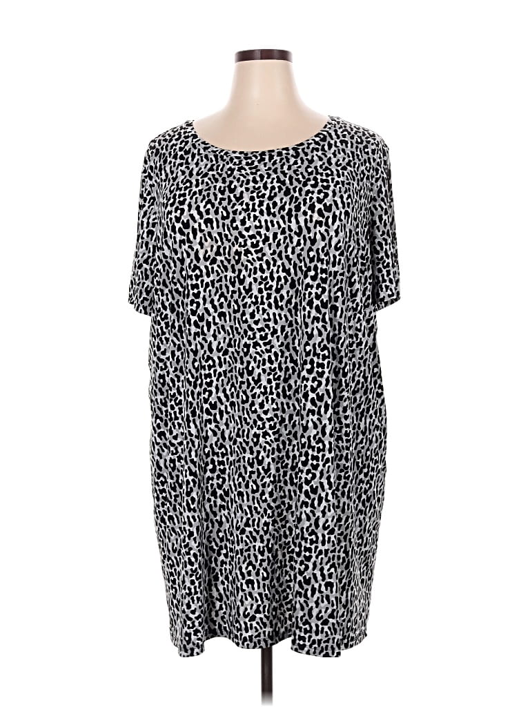 Pre-owned Michael Michael Kors Short Sleeve T-shirt In Silver