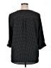 Cathy Polka Dots Black 3/4 Sleeve Blouse Size XL - photo 2