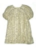 Aqua Metallic Gold Dress Size 14 - 16 - photo 1