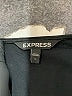 Express Solid Black Cocktail Dress Size 4 - photo 7