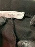 MNG Solid Black Active Pants Size XS - photo 7