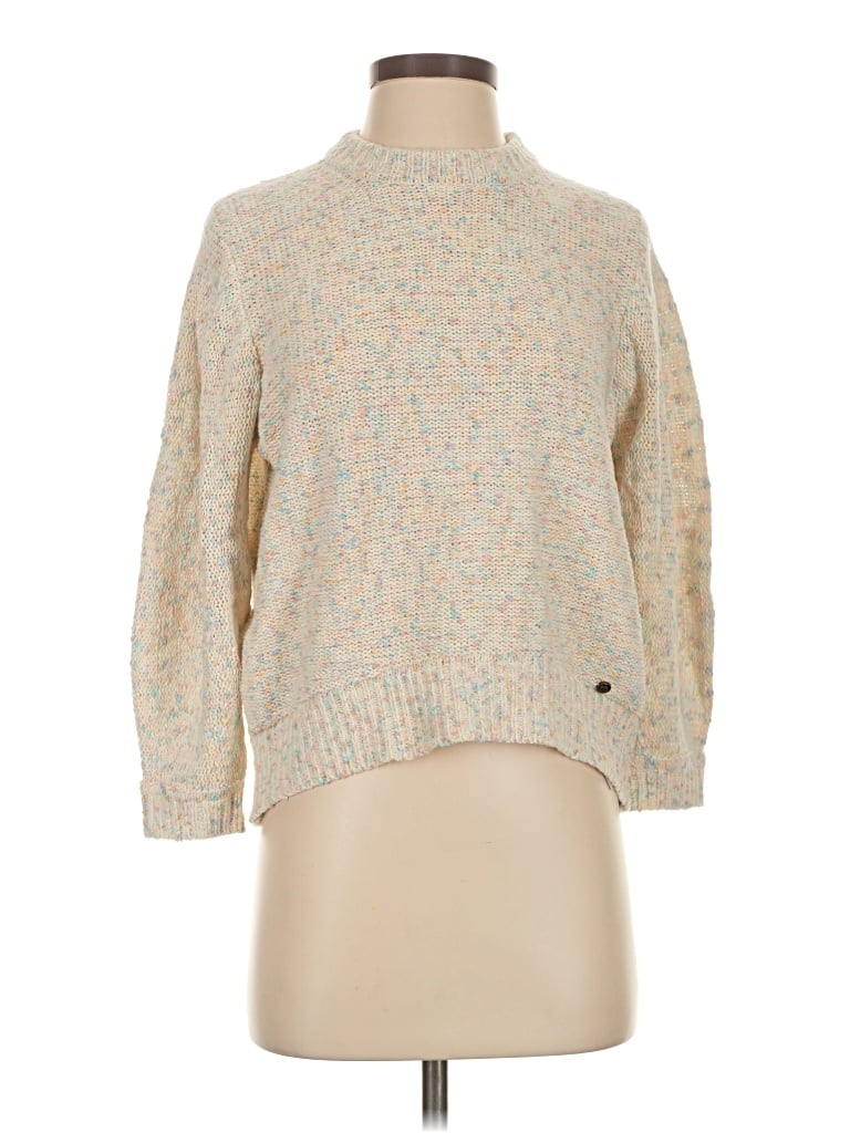 Pre-owned Ted Baker Turtleneck Sweater In Tan