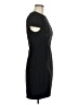 Ali Ro Chevron-herringbone Black Cocktail Dress Size 8 - photo 4