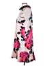 CeCe 100% Polyester Floral Pink Cocktail Dress Size 4 - photo 5