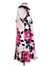 CeCe 100% Polyester Floral Pink Cocktail Dress Size 4 - photo 4
