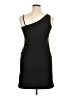 Dots Stripes Ivory Black Cocktail Dress Size 15 - photo 2