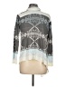 Say What? 100% Acrylic Gray Cardigan Size L - photo 2