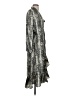 Topshop 100% Polyester Paisley Silver Cocktail Dress Size 2 - photo 4