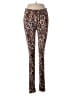 Bobbie Brooks Animal Print Brown Casual Pants Size M - photo 1