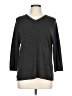 Jennifer Moore 100% Acrylic Gray Pullover Sweater Size L - photo 1