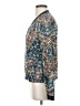 Hinge 100% Polyester Print Blue Blazer Size S - photo 5