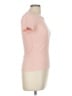 Unbranded Solid Pink Short Sleeve Turtleneck Size M - photo 4
