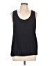 Ann Taylor 100% Rayon Black Sleeveless Top Size L - photo 1