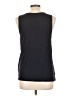 Ann Taylor 100% Rayon Black Sleeveless Top Size L - photo 2