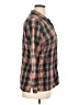 Primark 100% Cotton Plaid Brown Long Sleeve Button-Down Shirt Size 14 - photo 4