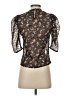Lea & Viola 100% Polyester Black 3/4 Sleeve Blouse Size XS - photo 2
