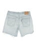 Levi's 100% Cotton Blue Denim Shorts Size 26 waist - photo 2