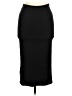 Leith Solid Black Casual Skirt Size M - photo 1