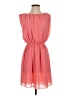 THML 100% Polyester Solid Pink Cocktail Dress Size S - photo 1