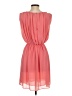 THML 100% Polyester Solid Pink Cocktail Dress Size S - photo 2