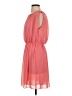 THML 100% Polyester Solid Pink Cocktail Dress Size S - photo 5